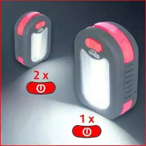 KANDELAMP 3W RIBA LED PATAREITOITEL 3XAAA KS TOOLS