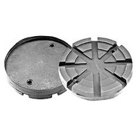 KUMMIPADI MET. PLAADIGA, AUTOTÕSTUKILE, ÜMMARGUNE 125/120/24MM, 2 AVA NUSSBAUM