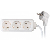 KONTORI PIKENDUSJUHE 3 PESA 1,5M 3X1,0MM2 VALGE