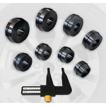 TÄPPISPUKSID CORGHI, KAHEPOOLSED, 8TK, 51-118MM, 40MM VÕLLILE (16 MÕÕTU)