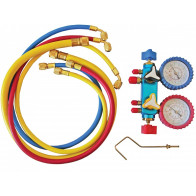 KONDITS. RÕHUMANOMEETRITE KOMPL. 4 VENTIILI + 90CM VOOLIKUD TRIUMF