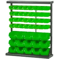 LADUSTUSKARPIDEGA METALLRIIUL H1150XL940MM, 32 VÄIKEST + 15 SUURT JBM*