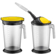 MÕÕTEKANNUD 5,5L MÕÕTESKAALAGA, KAANEGA 2TK TRIUMF