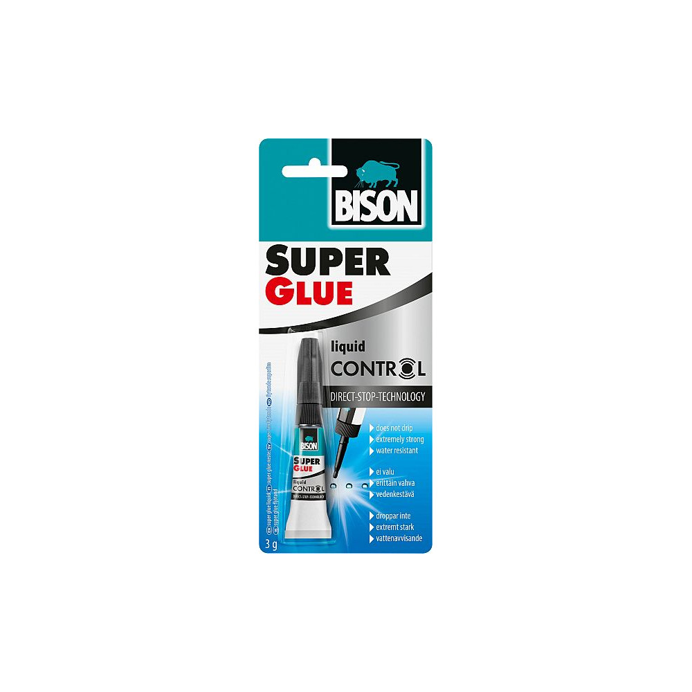 BISON SUPER GLUE KIIRLIIM 3G LIQUID CONTROL