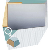 TÖÖLAUA GALVAN. TERASPLAAT 1245X620MM, SWT12 SEERIA TÖÖLAUALE MALOW