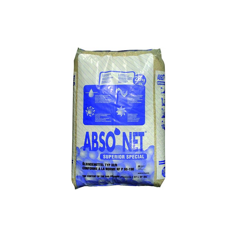 ABSORBENT 40L/20KG SUPERIOR SPECIAL 0,6-1,3MM