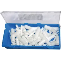 68-OS. VOOLIKU JÄTKUTORUDE KOMPLEKT PLASTIST JÄTKULIITMIKUD 3-19MM TRIUMF