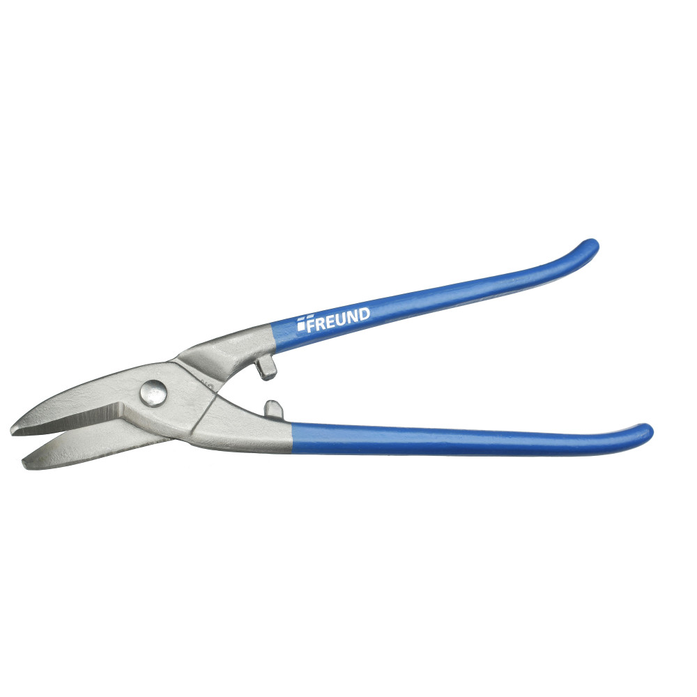 Tin snips curved blade, cut left, 275 mm, HRC 59