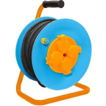 POOLIL PIKENDUSJUHE METALL/PLAST 40M 3X1,5MM2 KUMMIKATTEGA