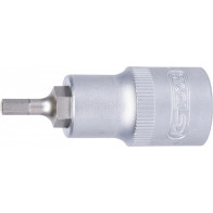 1/2" PADRUNOTSIK KUUSKANT LÜHIKE 4MM KS TOOLS