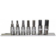 7-OS. 1/4" KUUSKANT PADRUNOTSIKUTE KOMPL. 3,0-10MM, SIINIL TRIUMF