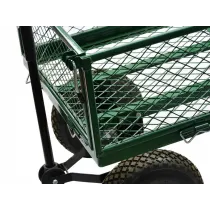 4-RATTAGA AIAVANKER-KÄRU TERASEST MAX 350KG, 45X52X102CM GEKO