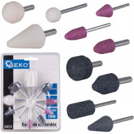 10-OS. ABRASIIVOTSIKUTE KOMPLEKT 1/4", 21000RPM GEKO