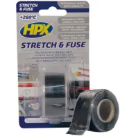 STRETCH&FUSE VULKANISEERUV TORU-VOOLIKU TEIP 52700 25MMX3M MUST HPX