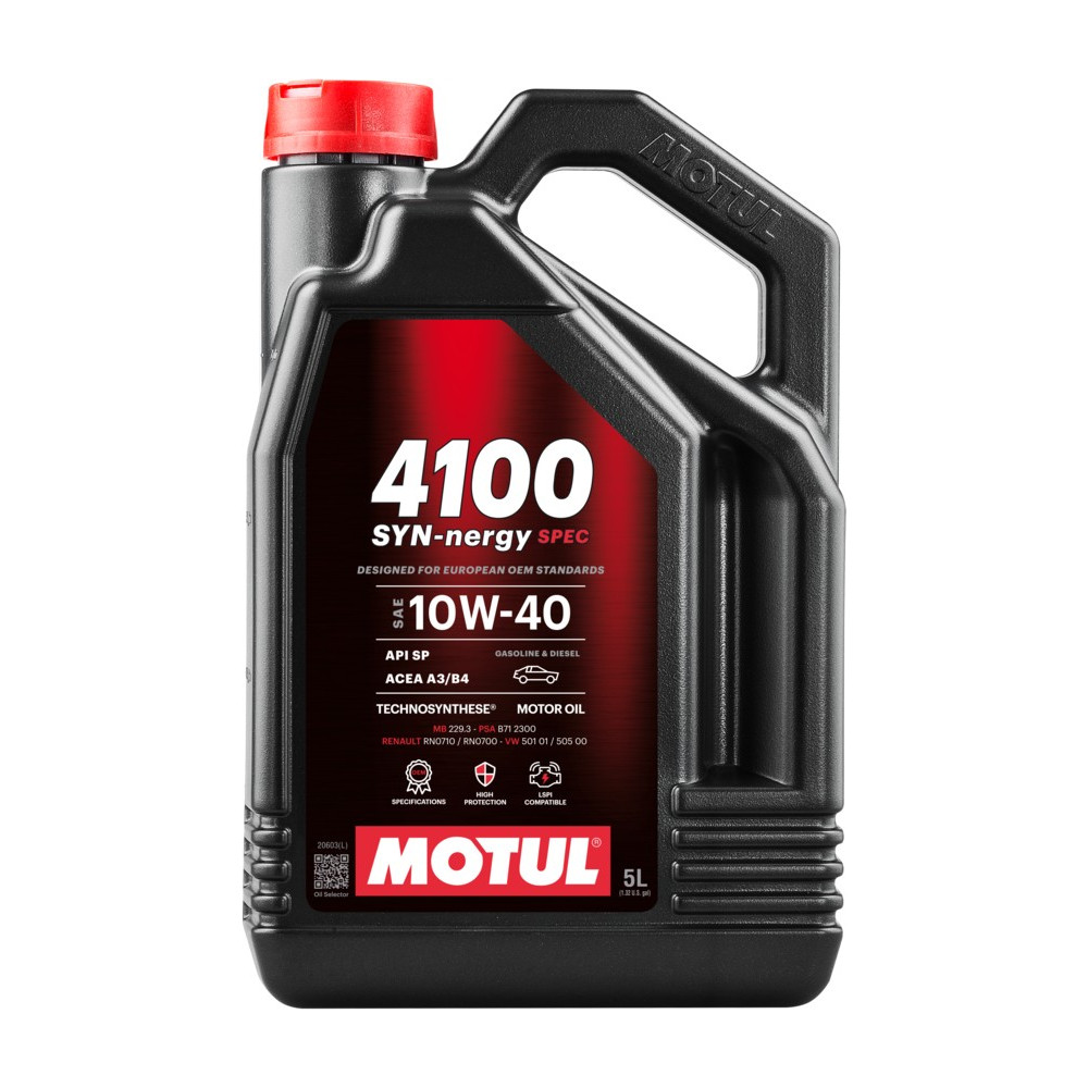 MOTUL 4100 SYN-NERGY SPEC 10W40 A3/B4 5L