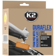 K2 DURAFLEX ORANGE MEDIUM ABRASIVE POLEERIMISPADI 150X50MM M14