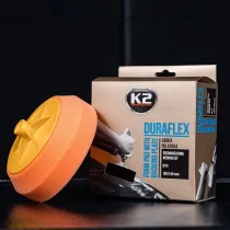 K2 DURAFLEX ORANGE MEDIUM ABRASIVE POLEERIMISPADI 150X50MM M14