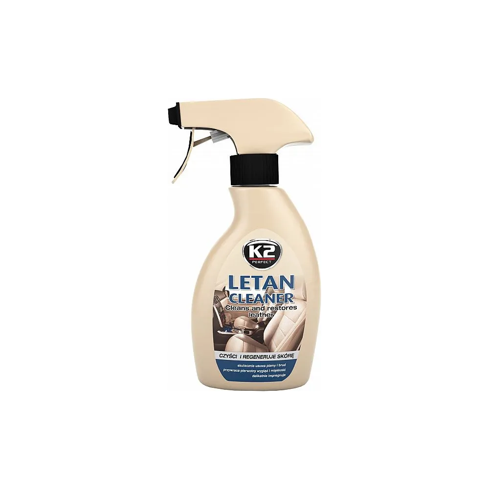 K2 LETAN CLEANER NAHKPINDADE PUHASTUS- JA HOOLDUSVAHEND 250ML/PIHUSTI