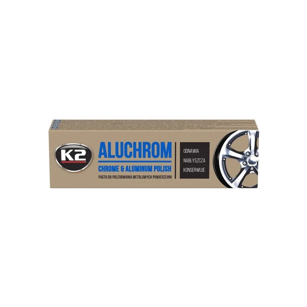 K2 ALUCHROM KROOMI POLEERIMISPASTA 120G/TUUB