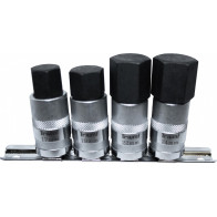 4-OS. 1/2" KUUSKANT PADRUNOTSIKUTE KOMPL. 17-24MM, SIINIL TRIUMF