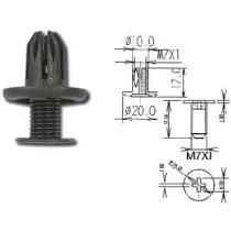 TÜÜBEL POLSTRILE 10MM 1TK DOBMAR