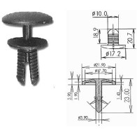 TÜÜBEL POLSTRILE 10MM 1TK DOBMAR