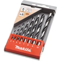 8-OS. PUIDUPUURIDE KOMPLEKT 3,4,5,6,8,9,10MM MAKITA