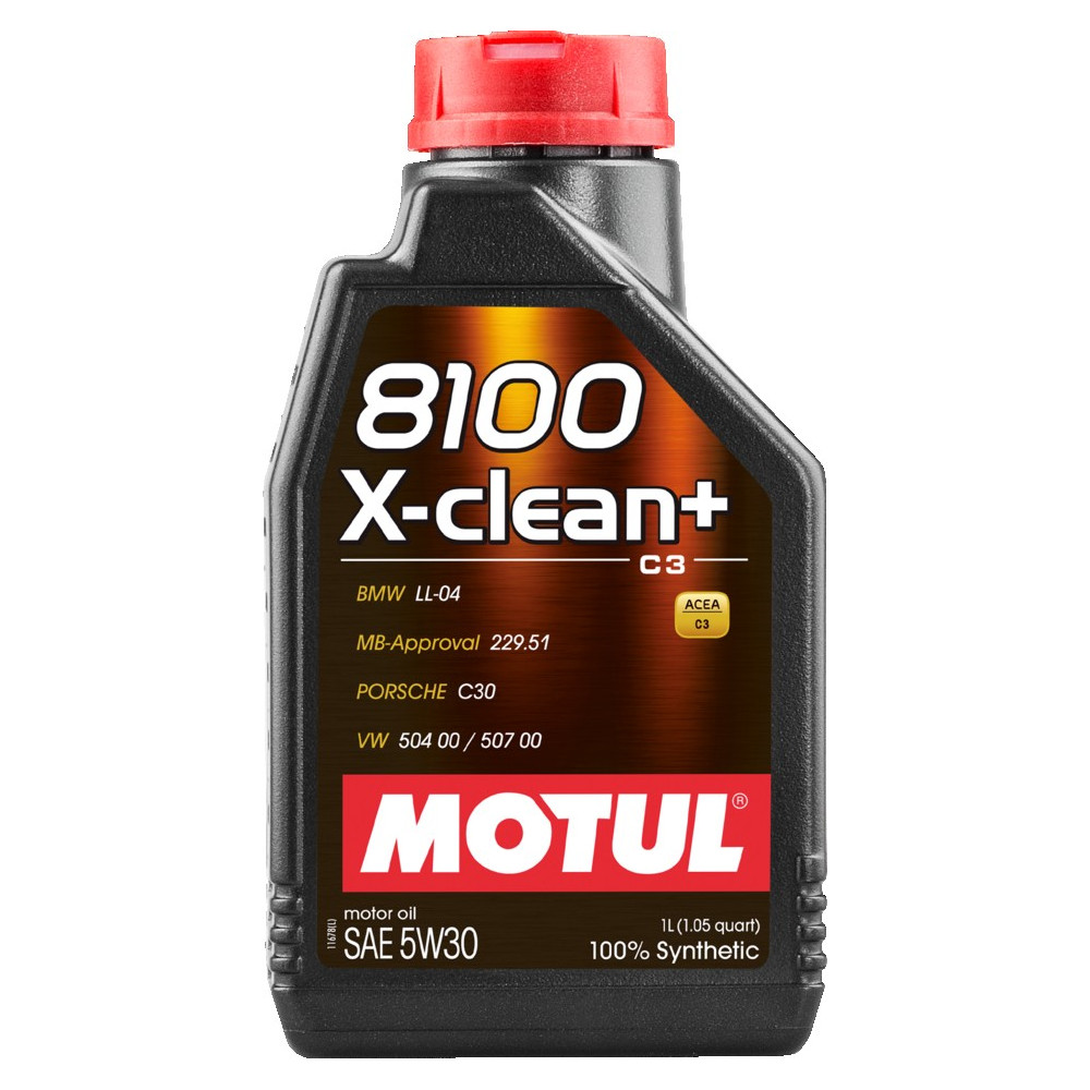 MOTUL 8100 X-CLEAN+ 5W30 C3 1L