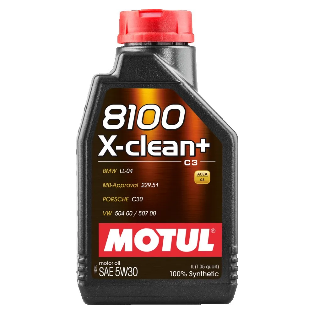 MOTUL 8100 X-CLEAN+ 5W30 C3 1L