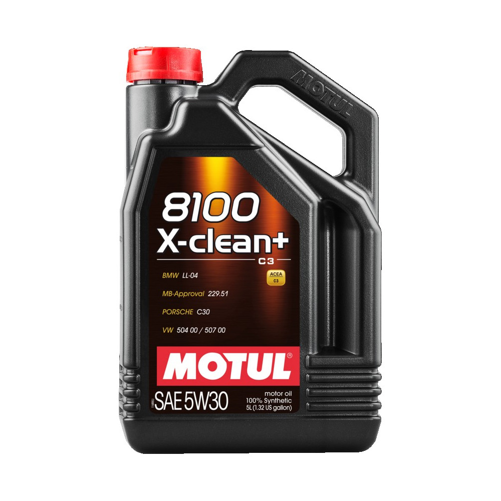 MOTUL 8100 X-CLEAN+ 5W30 C3 5L