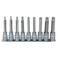 9-OS. 1/2" PIKKADE RIBE-TORX OTSIKUTE KOMPL. M5-M14 KS TOOLS
