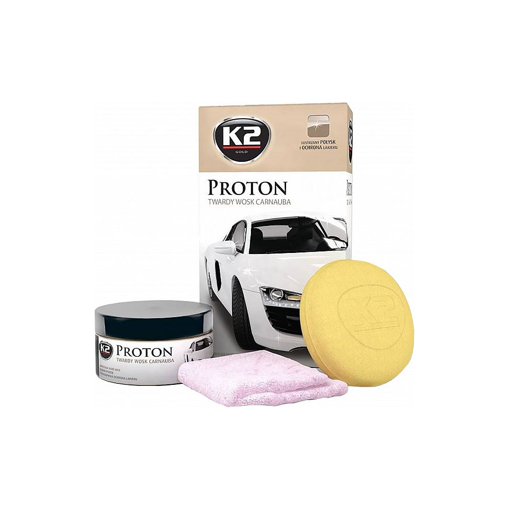 K2 PROTON HARD WAX TAHKE POLEERIMISVAHA KOMPLEKT 200G