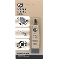 K2 COPPER GREASE VASEMÄÄRE 20G/TUUB