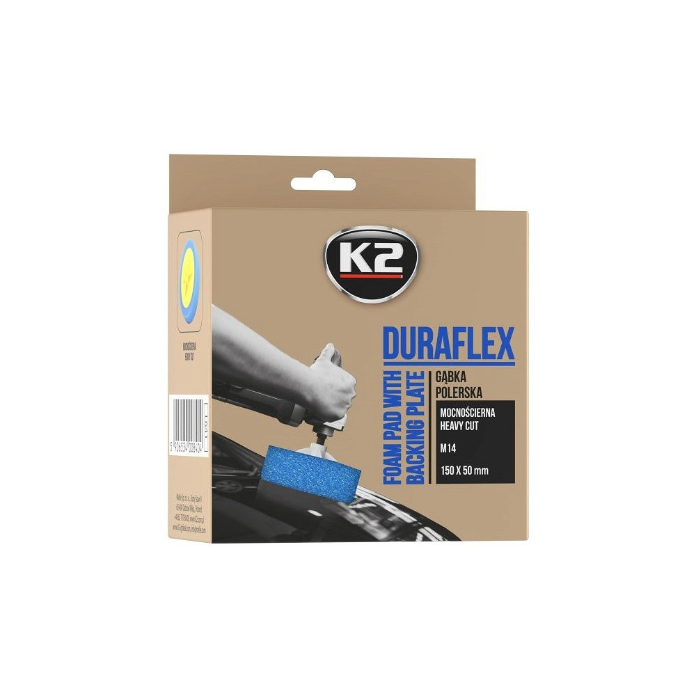 K2 DURAFLEX BLUE HARD ABRASIVE POLEERIMISPADI 150X50MM M14