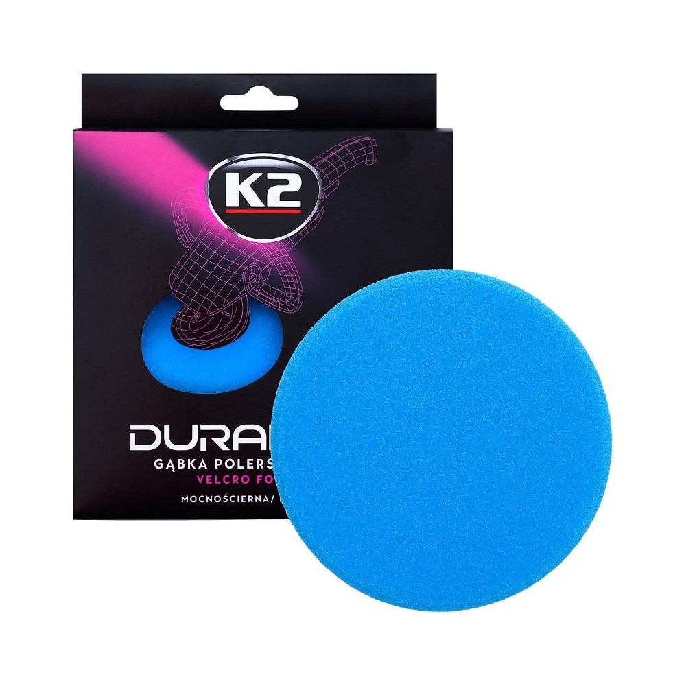 K2 DURAFLEX PRO BLUE HARD ABRASIVE TAKJAKINNITUSEGA POLEERIMISPADI 150X25MM