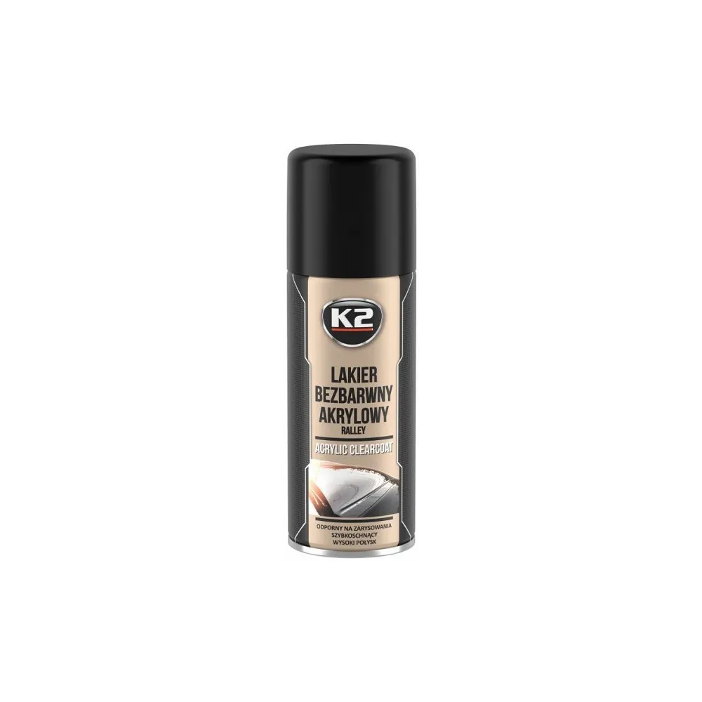 K2 ACRYLIC CLEARCOAT LÄBIPAISTEV AKRÜÜLLAKK 400ML/AE
