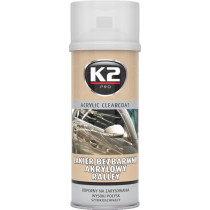 K2 ACRYLIC CLEARCOAT LÄBIPAISTEV AKRÜÜLLAKK 400ML/AE