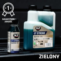 K2 2T STROKE OIL 2T MOOTORIÕLI ROHELINE 500ML (POOLSÜNT.)