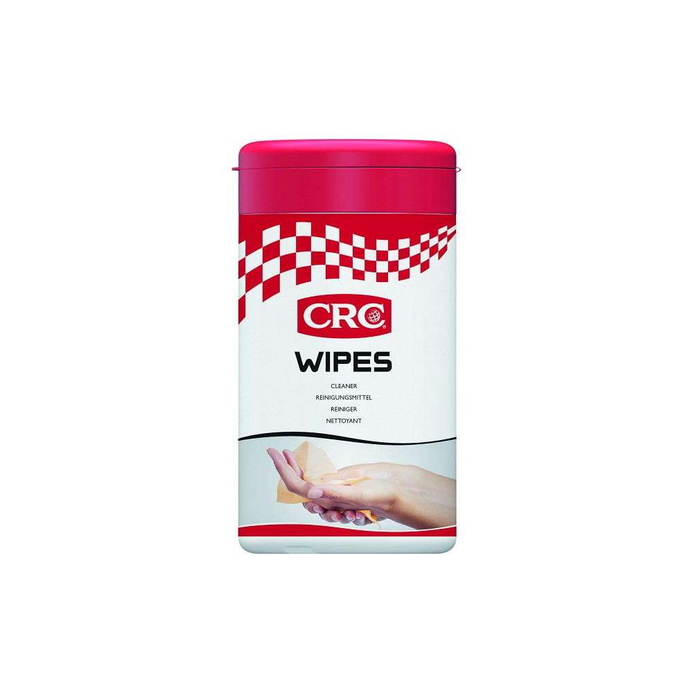 CRC WIPES UNIVERSAALSED PUHASTUSLAPID 50TK/PURK