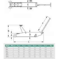 GARAAZITUNGRAUD 10T 165-580MM 10T-C COMPAC
