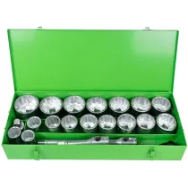 22-OS. 1" PADRUNITE KOMPLEKT 36-80MM 12-KANT JBM