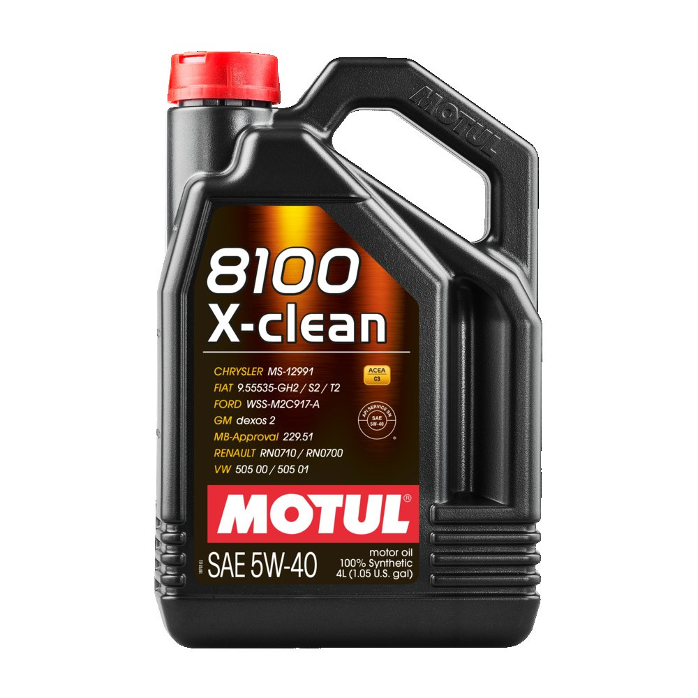 MOTUL 8100 X-CLEAN 5W40 C3 4L