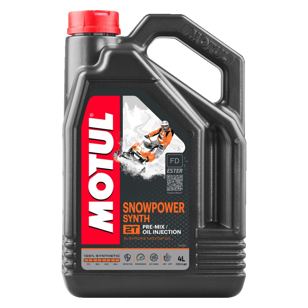 MOTUL SNOWPOWER SYNTH 2T 4L (TÄISSÜNT.)