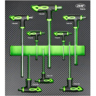 8-OS. T-TORXVÕTME KOMPL. PU-PANEELIS, T10-T50 CA JBM*