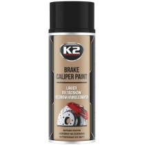 K2 BRAKE CALIPER PAINT +260°C KUUMAKINDEL VÄRV MUST 400ML/AE