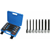 8-OS. 1/2" PIKKADE 12-TÄHIK PADRUNOTSIKUTE KOMPL. M5-M14, 140MM, FOAM TRIUMF