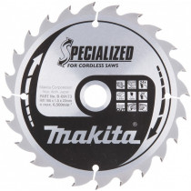 SAEKETAS 165X20X1,5MM 24T 20° RISTI-PIKI, CLEAN CUT, BSS610 MAKITA