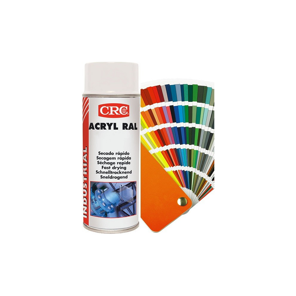 CRC ACRYL RAL 1023 LIIKLUSKOLLANE AKRÜÜLVÄRV 400ML/AE