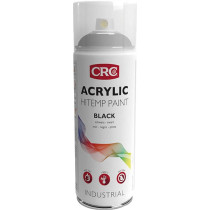 CRC ACRYL RAL +800C MUST HI-TEMP KUUMAKINDEL VÄRV 400ML/AE