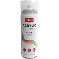 CRC ACRYL RAL +800C MUST HI-TEMP KUUMAKINDEL VÄRV 400ML/AE